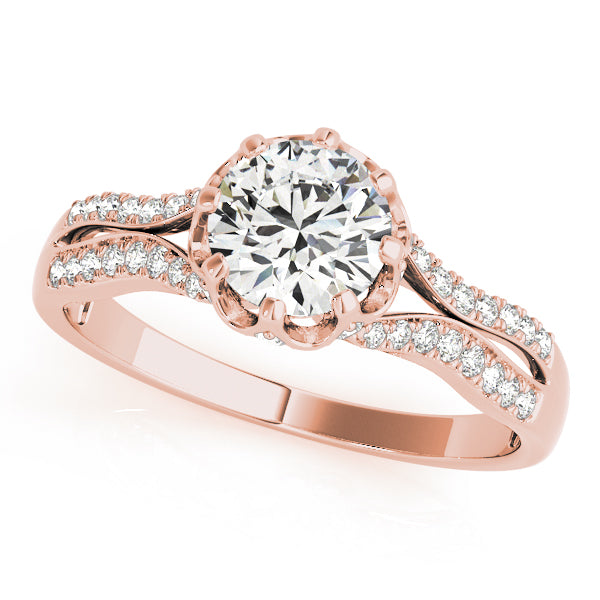 Round Engagement Ring M84886