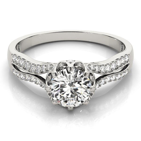 Round Engagement Ring M84886