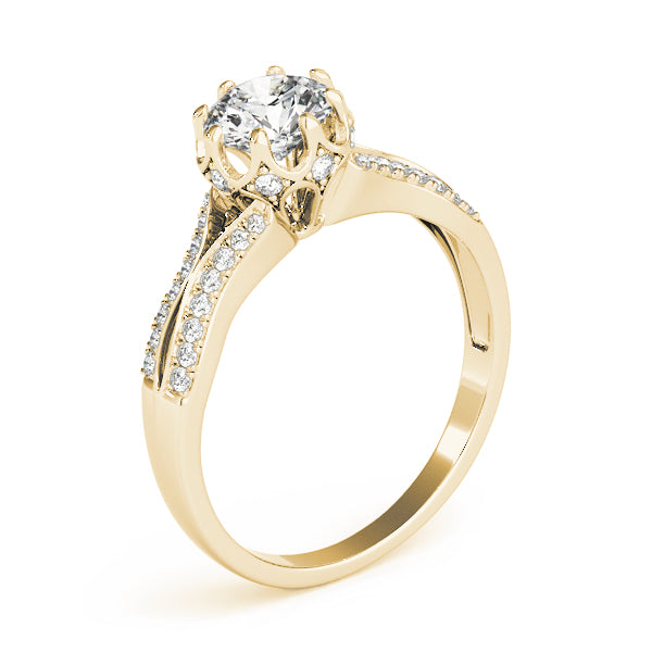 Round Engagement Ring M84886
