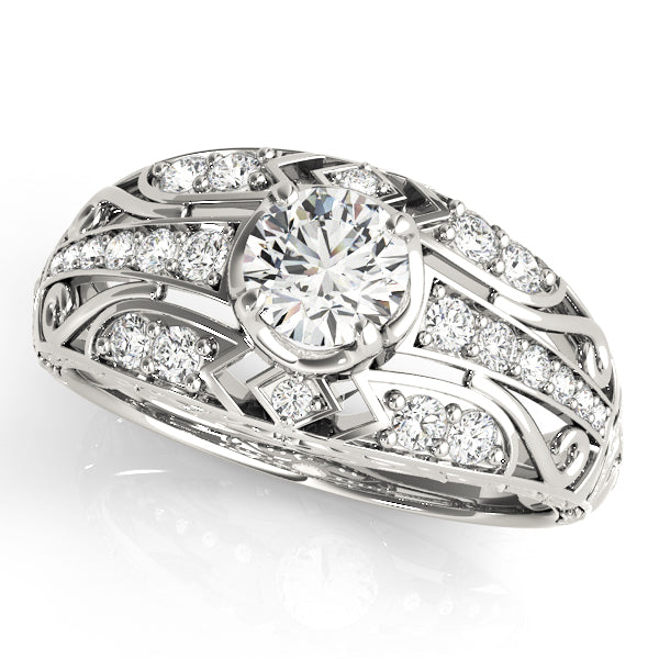 Round Engagement Ring M84889