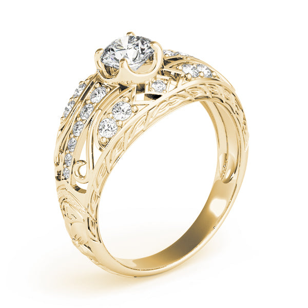 Round Engagement Ring M84889