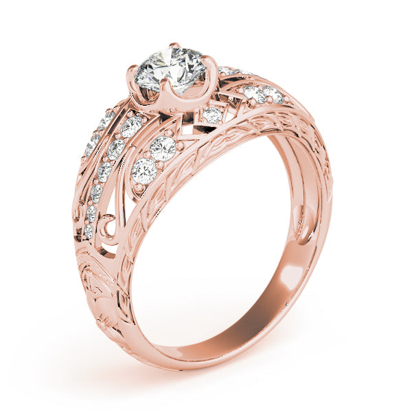 Round Engagement Ring M84889