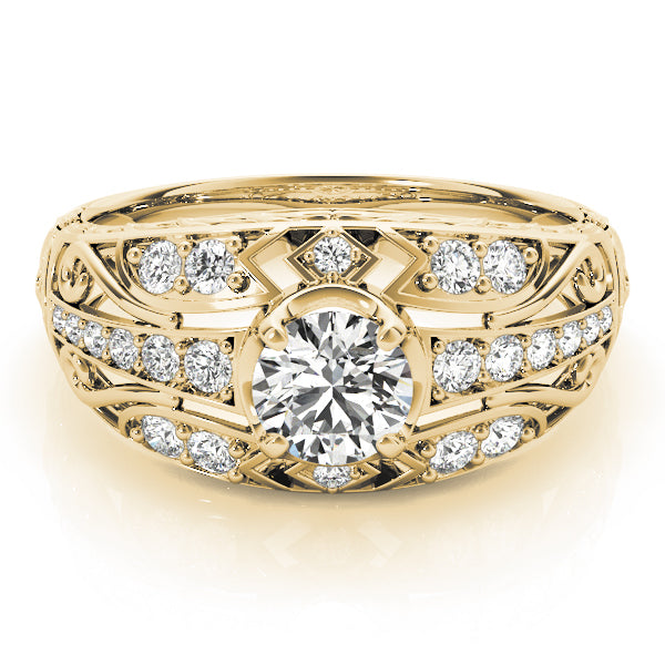 Round Engagement Ring M84889