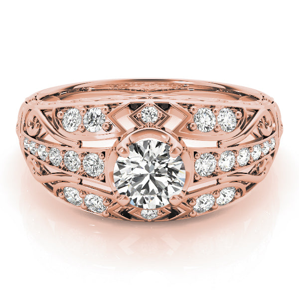 Round Engagement Ring M84889