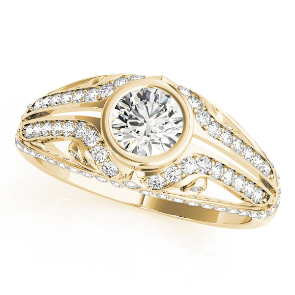 Round Engagement Ring M84892