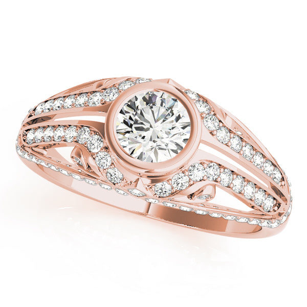 Round Engagement Ring M84892