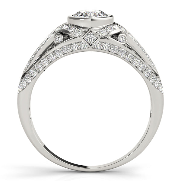Round Engagement Ring M84892