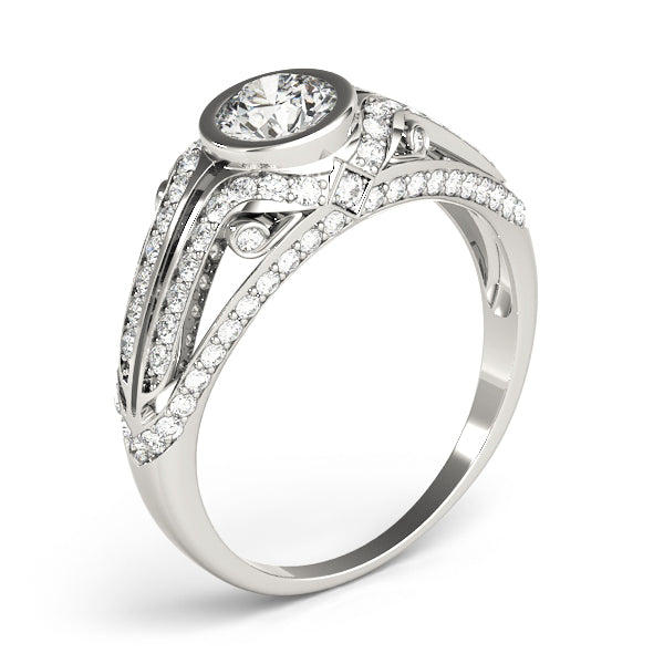Round Engagement Ring M84892