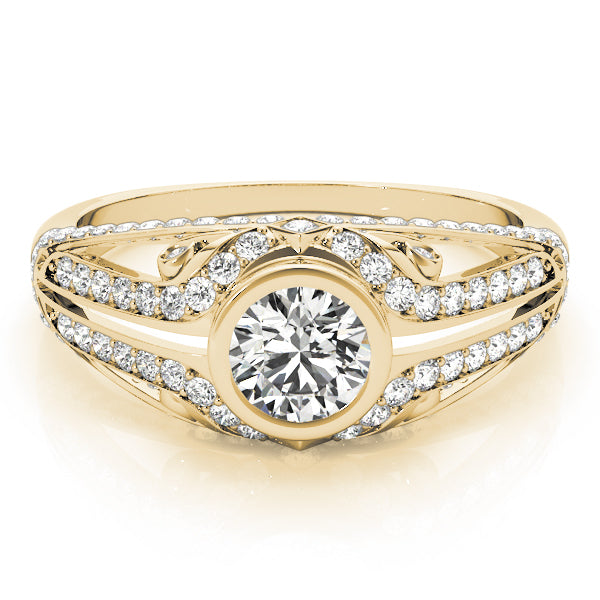 Round Engagement Ring M84892