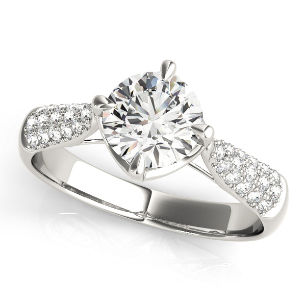 Round Engagement Ring M84894