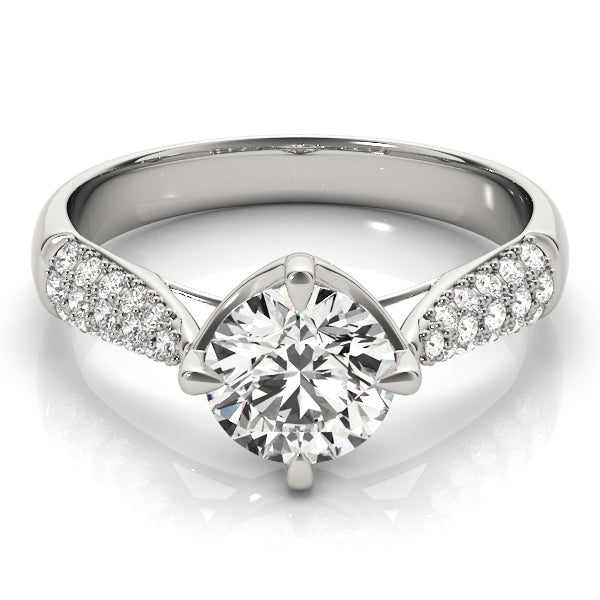 Round Engagement Ring M84894