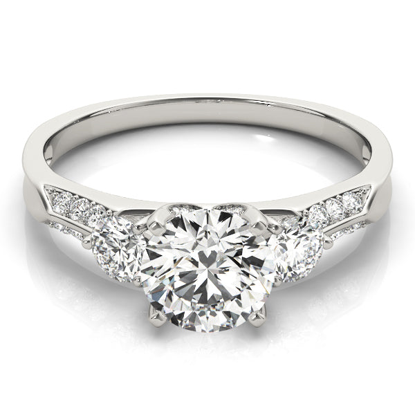 Round Engagement Ring M84895