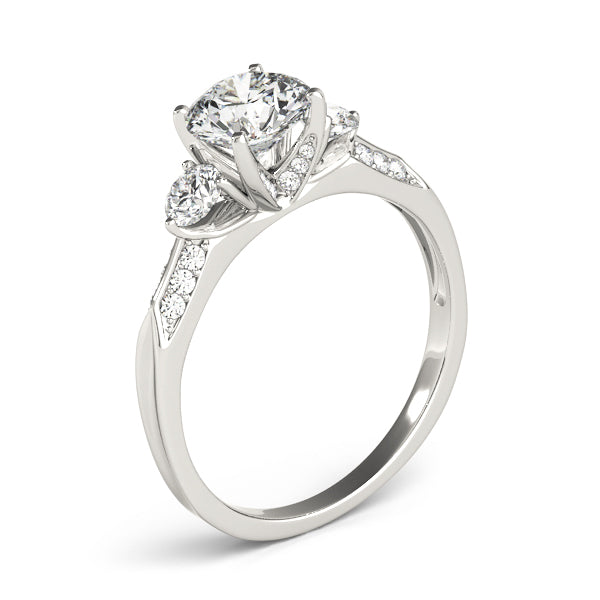 Round Engagement Ring M84895