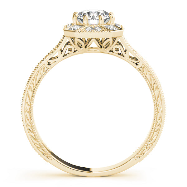 Round Engagement Ring M84897-1