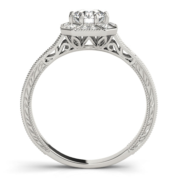 Round Engagement Ring M84897-1