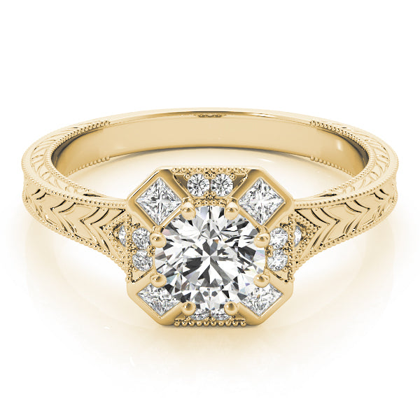 Round Engagement Ring M84897-1