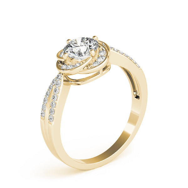 Round Engagement Ring M84899