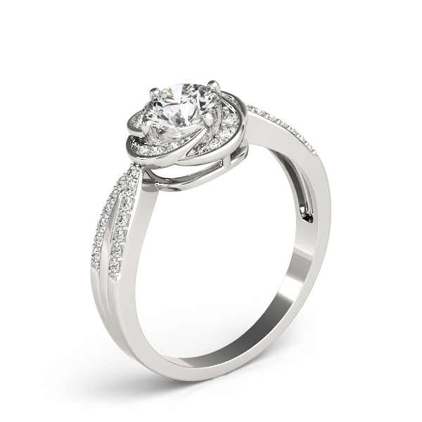 Round Engagement Ring M84899