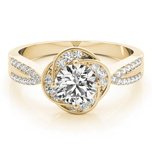 Round Engagement Ring M84899