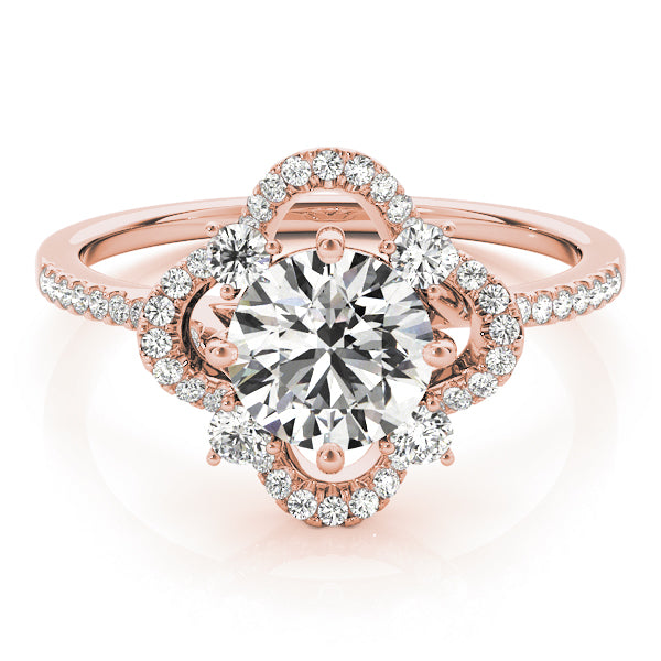 Round Engagement Ring M84901