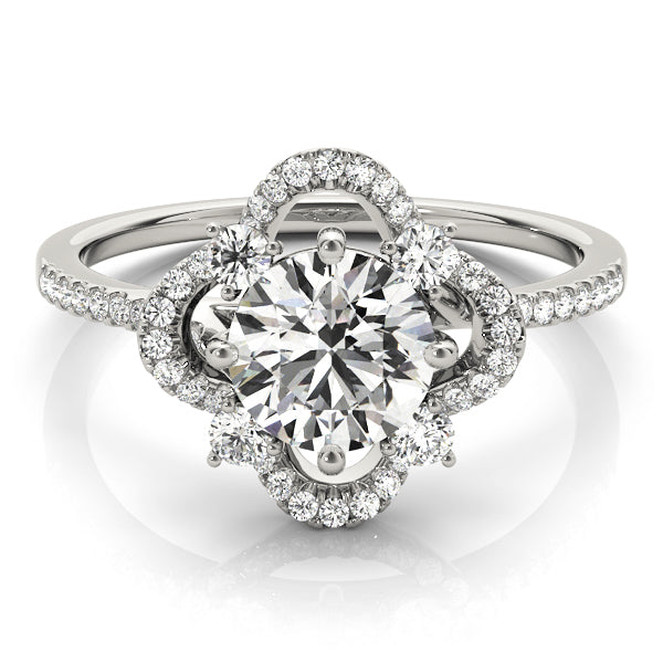 Round Engagement Ring M84901