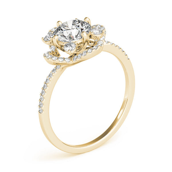 Round Engagement Ring M84901