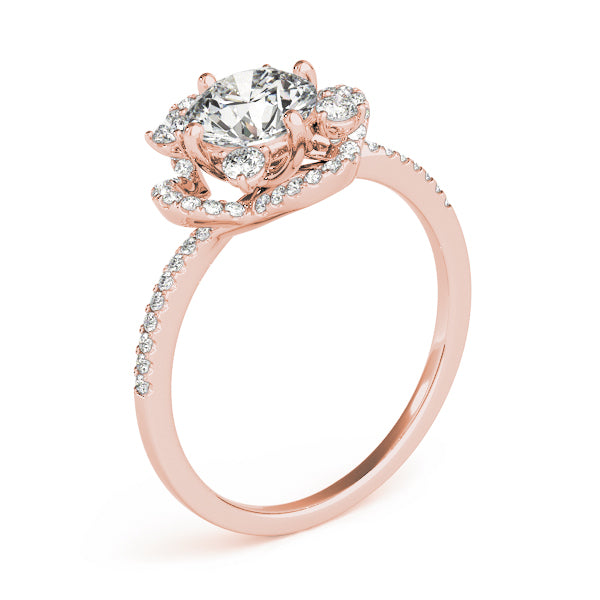 Round Engagement Ring M84901