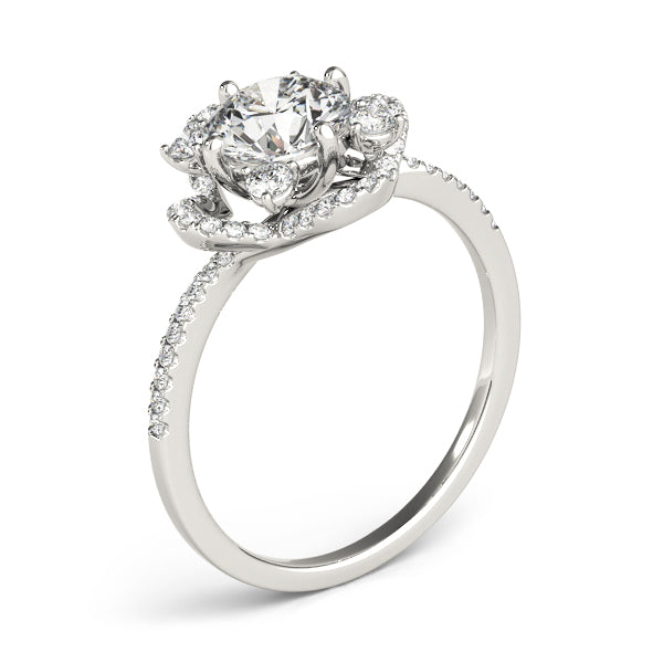 Round Engagement Ring M84901