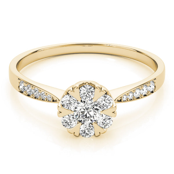 Round Engagement Ring M84904