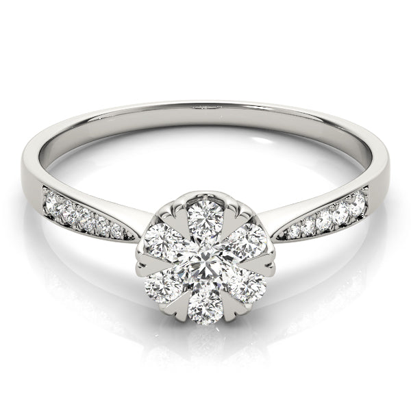 Round Engagement Ring M84904