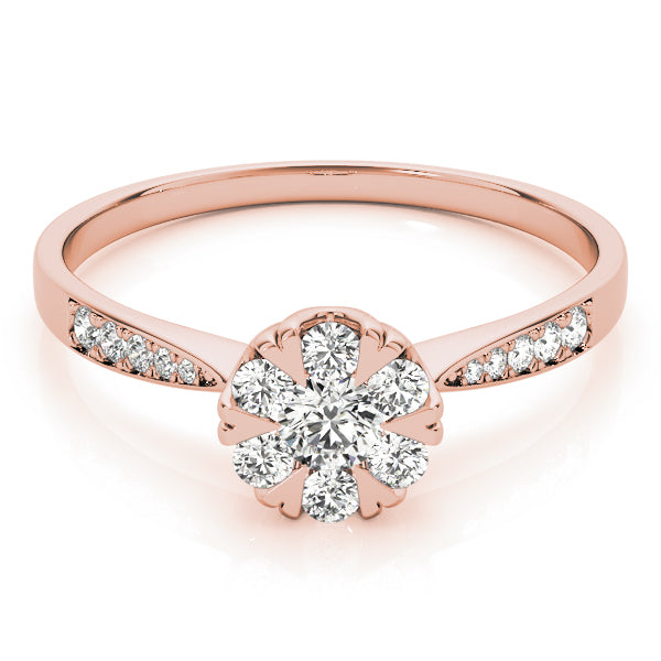 Round Engagement Ring M84904