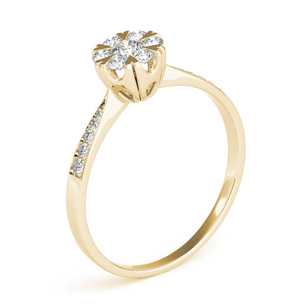 Round Engagement Ring M84904