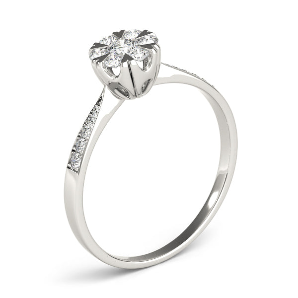 Round Engagement Ring M84904