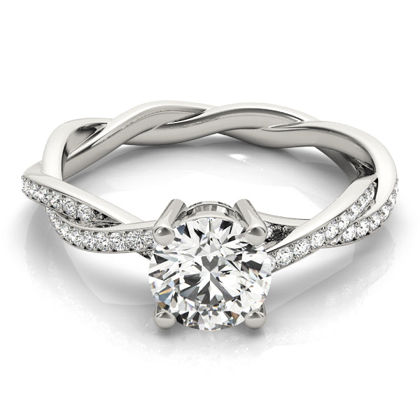Round Engagement Ring M84905