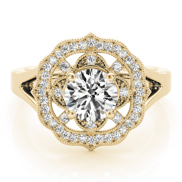 Round Engagement Ring M84911