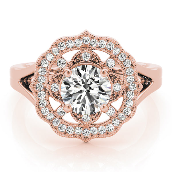 Round Engagement Ring M84911