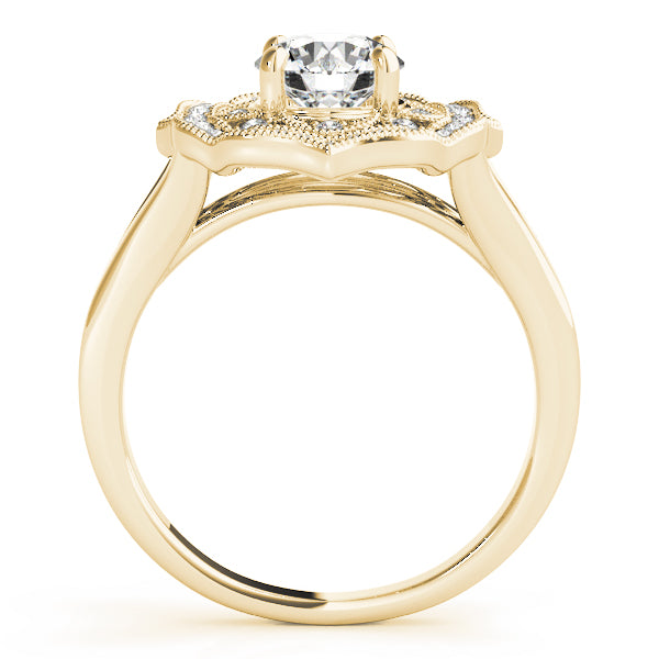 Round Engagement Ring M84911