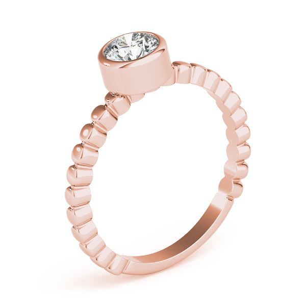 Round Engagement Ring M85020-1/10