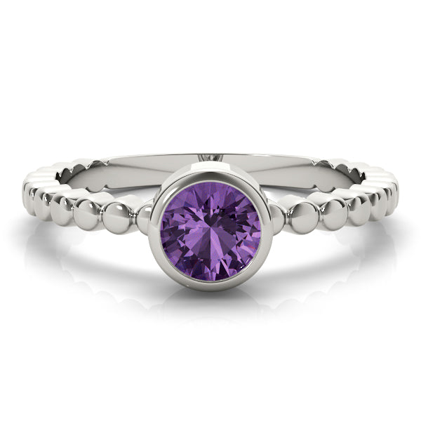 Round Engagement Ring M85020-1/10