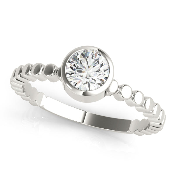Round Engagement Ring M85020-1/10