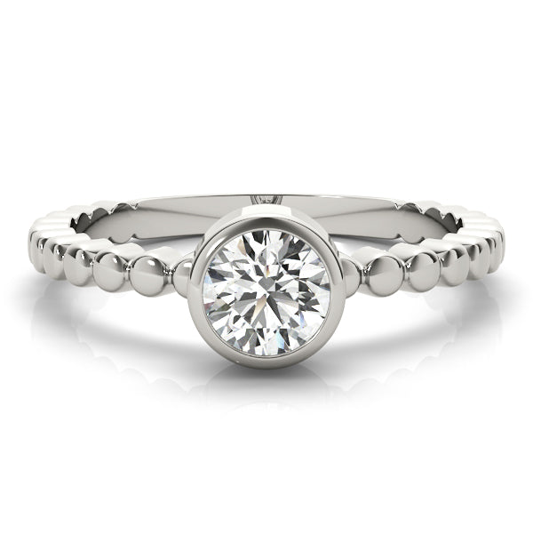 Round Engagement Ring M85020-1/10
