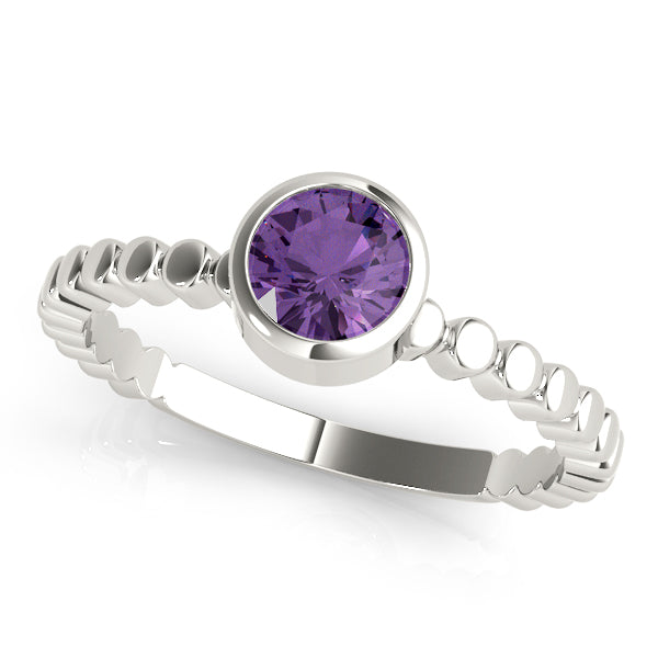 Round Engagement Ring M85020-1/10