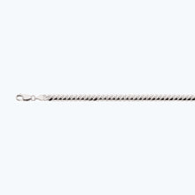 Load image into Gallery viewer, 14K 5MM WHITE GOLD SOLID MIAMI CUBAN 30&quot; CHAIN NECKLACE (AVAILABLE IN LENGTHS 7&quot; - 30&quot;)
