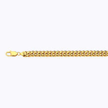 Load image into Gallery viewer, 14K 7.5MM YELLOW GOLD HOLLOW MIAMI CUBAN 20&quot; CHAIN NECKLACE (AVAILABLE IN LENGTHS 7&quot; - 30&quot;)
