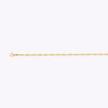 Load image into Gallery viewer, 10K 2MM YELLOW GOLD HOLLOW FIGARO 16&quot; CHAIN NECKLACE (AVAILABLE IN LENGTHS 7&quot; - 30&quot;)
