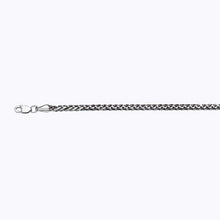 Load image into Gallery viewer, 14K 2.5MM WHITE GOLD PALM 30&quot; CHAIN NECKLACE (AVAILABLE IN LENGTHS 7&quot; - 30&quot;)
