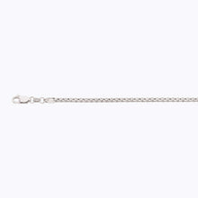 Load image into Gallery viewer, 14K 2.5MM WHITE GOLD VENETIAN BOX 24&quot; CHAIN NECKLACE (AVAILABLE IN LENGTHS 7&quot; - 30&quot;)
