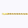 Load image into Gallery viewer, 18K 5MM YELLOW GOLD SOLID DC ROPE 28&quot; CHAIN NECKLACE (AVAILABLE IN LENGTHS 7&quot; - 30&quot;)
