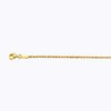 Load image into Gallery viewer, 10K 1.5MM YELLOW GOLD SOLID DC ROPE 24&quot; CHAIN NECKLACE (AVAILABLE IN LENGTHS 7&quot; - 30&quot;)
