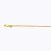 Load image into Gallery viewer, 18K 1MM YELLOW GOLD SOLID DC ROPE 16&quot; CHAIN NECKLACE (AVAILABLE IN LENGTHS 7&quot; - 30&quot;)
